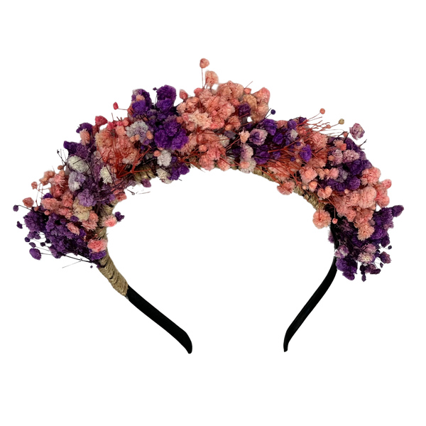 Haarreif mit Blumen