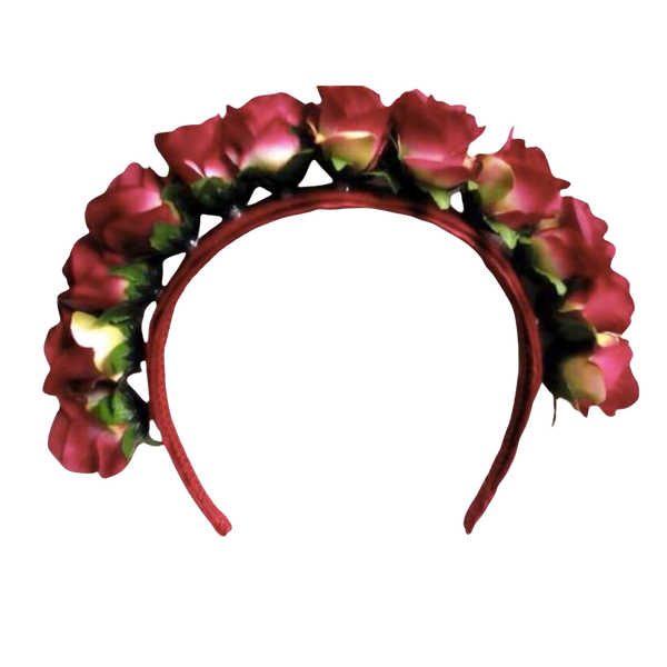 Haarreif mit Blumen